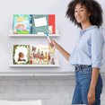 thumbnail image 1 of Functional Acrylic Storage Rack with Pen Holder for Classroom and Home Organization Display Shelf, 1 of 5