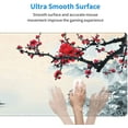 thumbnail image 4 of Sakura Watercolour Cherry Blossom Gaming Mouse Pad 31.5×11.8inch with Stitched Edges Extended Waterproof Desk Pads Non-Slip Rubber Base Large Keyboard Mat Computer Game Mousepad for Work/Office/Home, 4 of 6