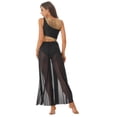 thumbnail image 2 of YEAHDOR Womens Single Strap Leotard Dance Costume Lyrical Contemporary Dance Dress, 2 of 7