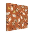 thumbnail image 2 of Trademark Fine Art 'Autumn Friends Pattern IVB' Canvas Art by Mary Urban, 2 of 3