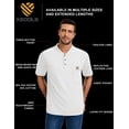 thumbnail image 4 of Men's Loose Fit Heavyweight Short-Sleeve Pocket Work Henley T-Shirt (Regular&Tall), 4 of 8