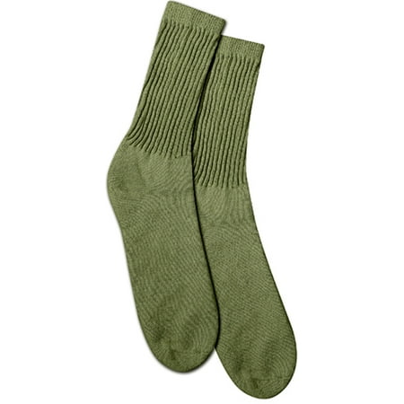 olive sock booties
