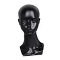 thumbnail image 4 of FITYLE Mannequin Display Head Shoulder Female Head Rack Beauty Accessories Model Head Display for Boutiques Barber Shop Display Hat black, 4 of 9