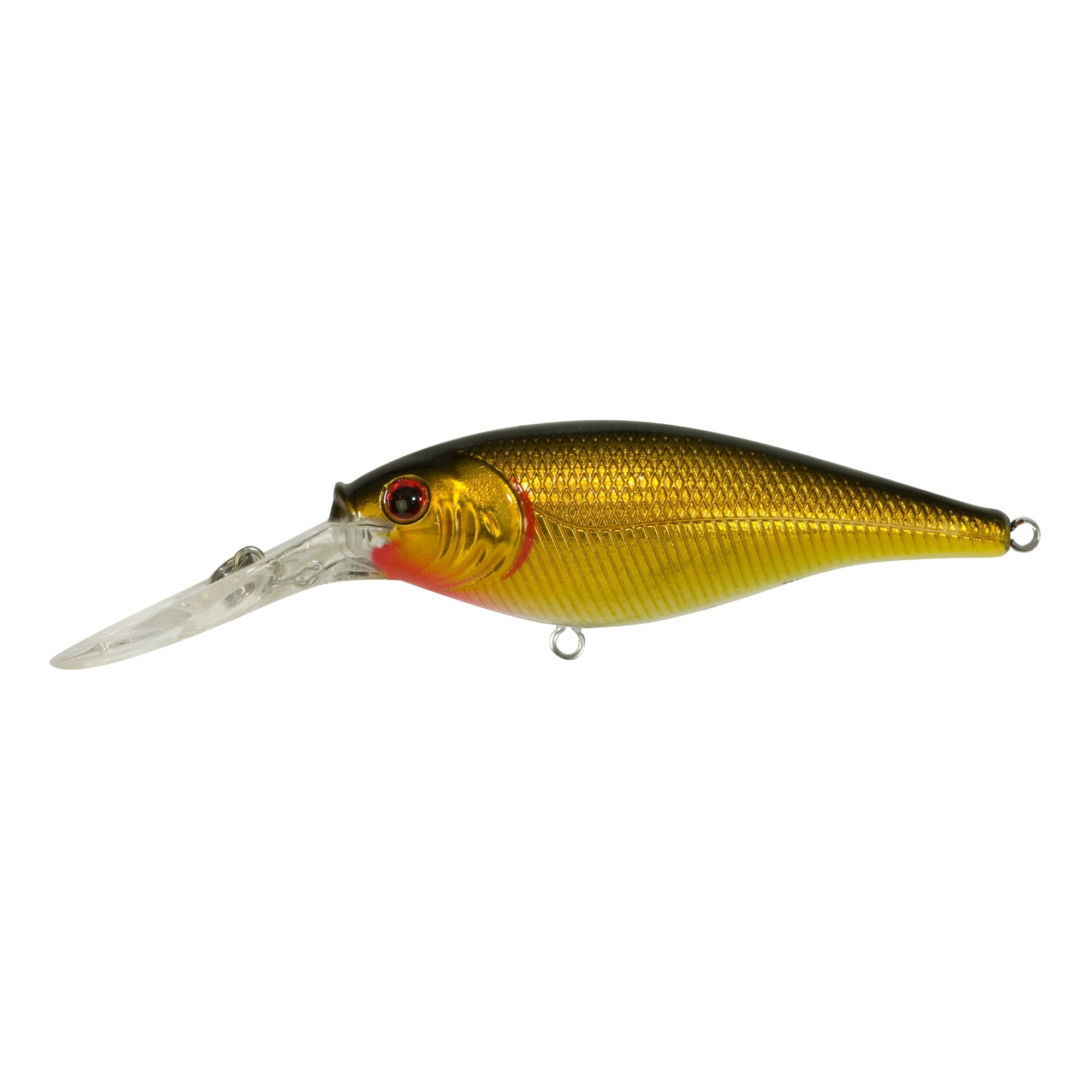 Berkley Flicker Shad Fishing Lure, Black Gold, 1/4 oz