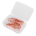 thumbnail image 4 of Caja de 2 bolígrafos de Metal simples, Clip para cuaderno, billetes, portalápices, Clip de papel, herramienta de papelería (dorado), 4 of 8