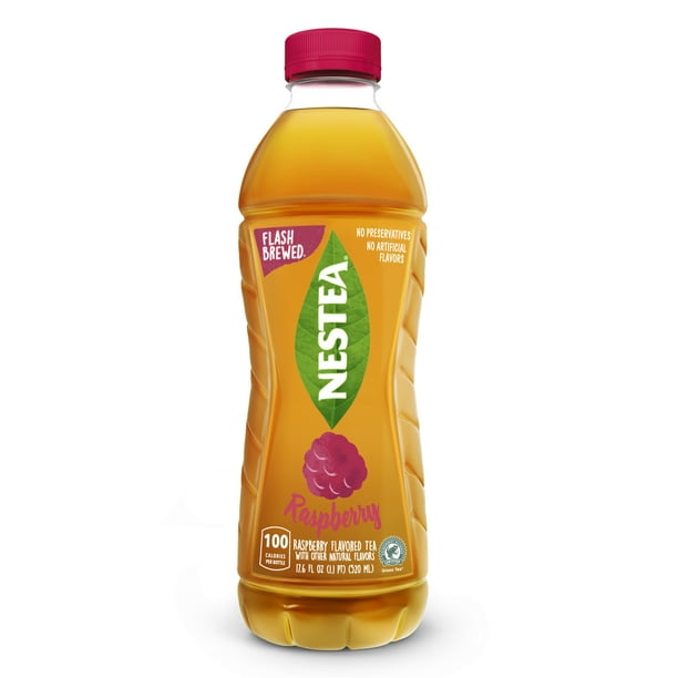 Nestea Raspberry Green Iced Tea 17.6oz, 12 count