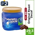thumbnail image 2 of Maxwell House Decaf Original Medium Roast Ground Coffee (29.3 Oz Canisters, Pack Of 2), 2 of 5