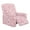Axolotl Floral Pink, variant on Xixirimido Hibiscus Flower Green Pattern Printed Recliner Slipcover Stretch Reclining Chair Covers 4 Pieces Non Slip Recliner Sofa Slipcovers with Pocket Lazy Boy Chair Cover for Pet Kid