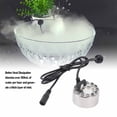 thumbnail image 3 of Fog Atomizer Humidifier Mist Maker, Large Volume of Fog, Heat Dissipation Design, 12 LED Color Changing Lights, Suitable for Garden, Indoor Decorations, 3 of 7