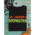 thumbnail image 4 of Family Halloween Shirts Mom and Dad Trick or Treat Matching Outfit T-Shirt Adult Unisex Shirt Black 3X-Large, 4 of 6
