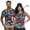 Hawaiian Flowers, variant on KUIFORTI Matching Golf Shirts for Couple Polynesian Tribal Floral 4-Way Stretch Women Workout Tops Athletic Sleeveless Shirts Lightweight for Golf,Tennis,Hiking,Running,Gym Quick Dry