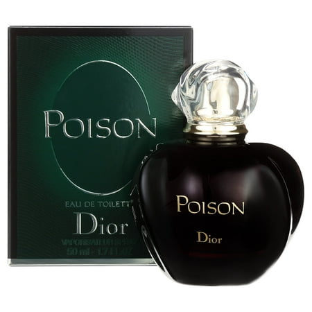 Dior Poison Eau De Toilette, Perfume for Women, 1.7 Oz