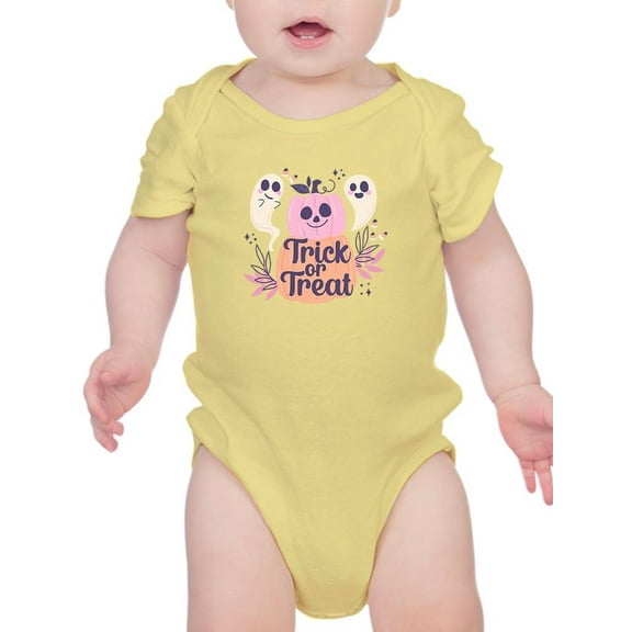Trick Or Treat Cute Ghosts Bodysuit Infant -Image by Shutterstock, 24 Months