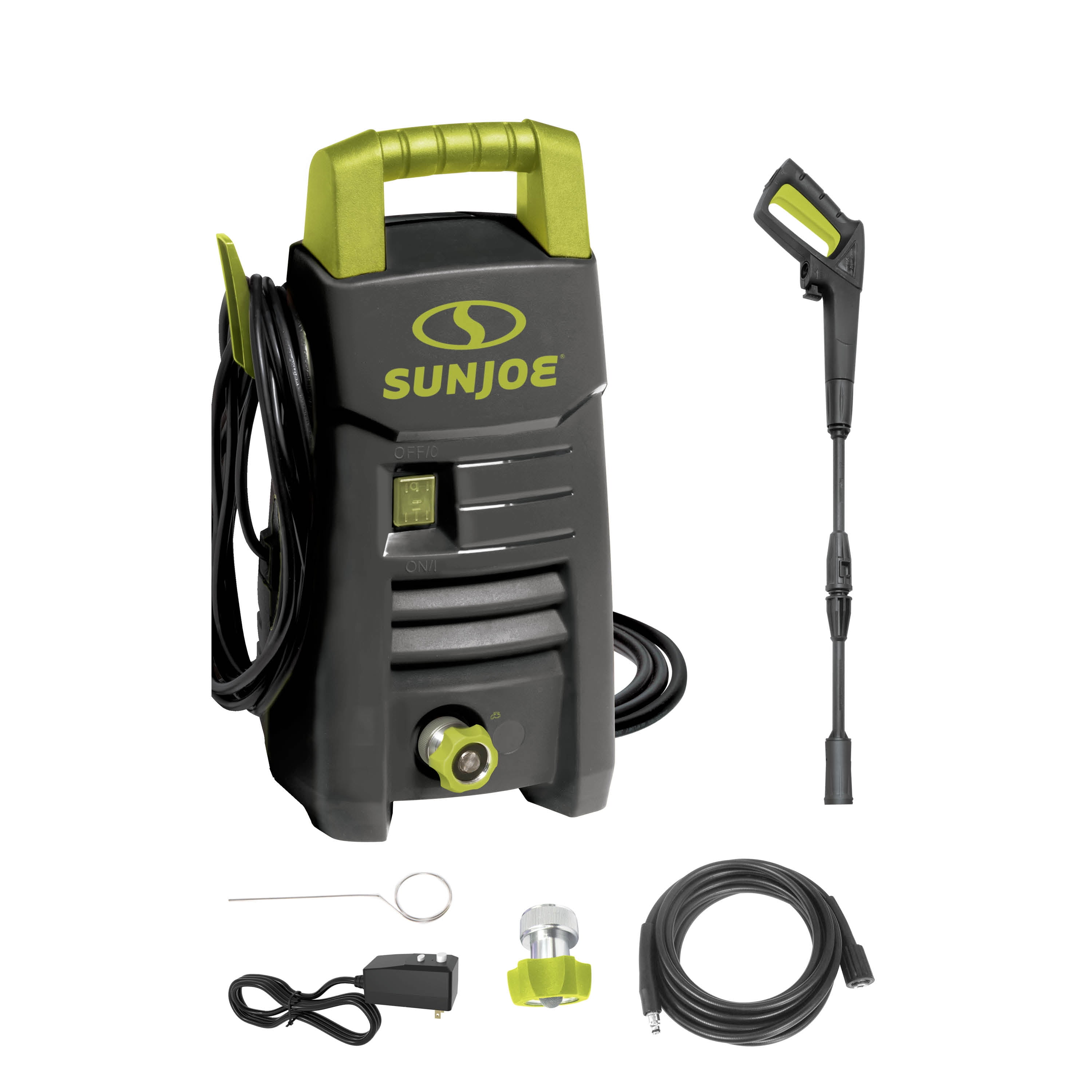 Open Box Sun Joe Electric Pressure Washer with Adjustable Spray Wand & Carry Handle, 11-Amp