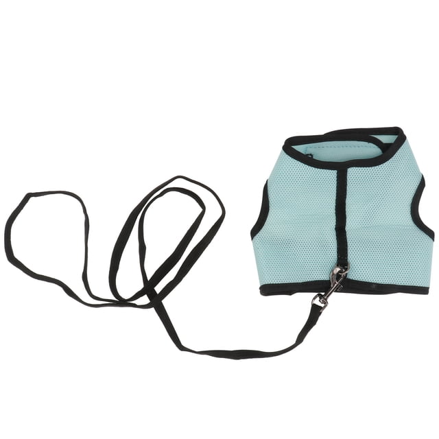 Miangastore Harness with Lead for Rabbits Bunny Little Pets - Size XL(Sky Blue)