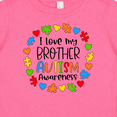 thumbnail image 4 of Inktastic I Love My Brother Autism Awareness Boys or Girls Baby T-Shirt, 4 of 5