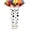 White, variant on AWZXDE Halloween Knee‑High Socks‑Color Polka Dot Socks for Halloween Cosplay Event Carnival and Holiday Photo Props