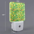 thumbnail image 2 of Balery St. Patrick's day Luz Nocturna LED con Sensor Automático, Enchufe con Sensor Crepuscular, Luz Suave de 0.5W para Dormitorio, Pasillo, Baño-UK, 2 of 7
