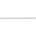 thumbnail image 2 of White Sterling Silver chain Box 24 in 1 mm 1mm Round, 2 of 5