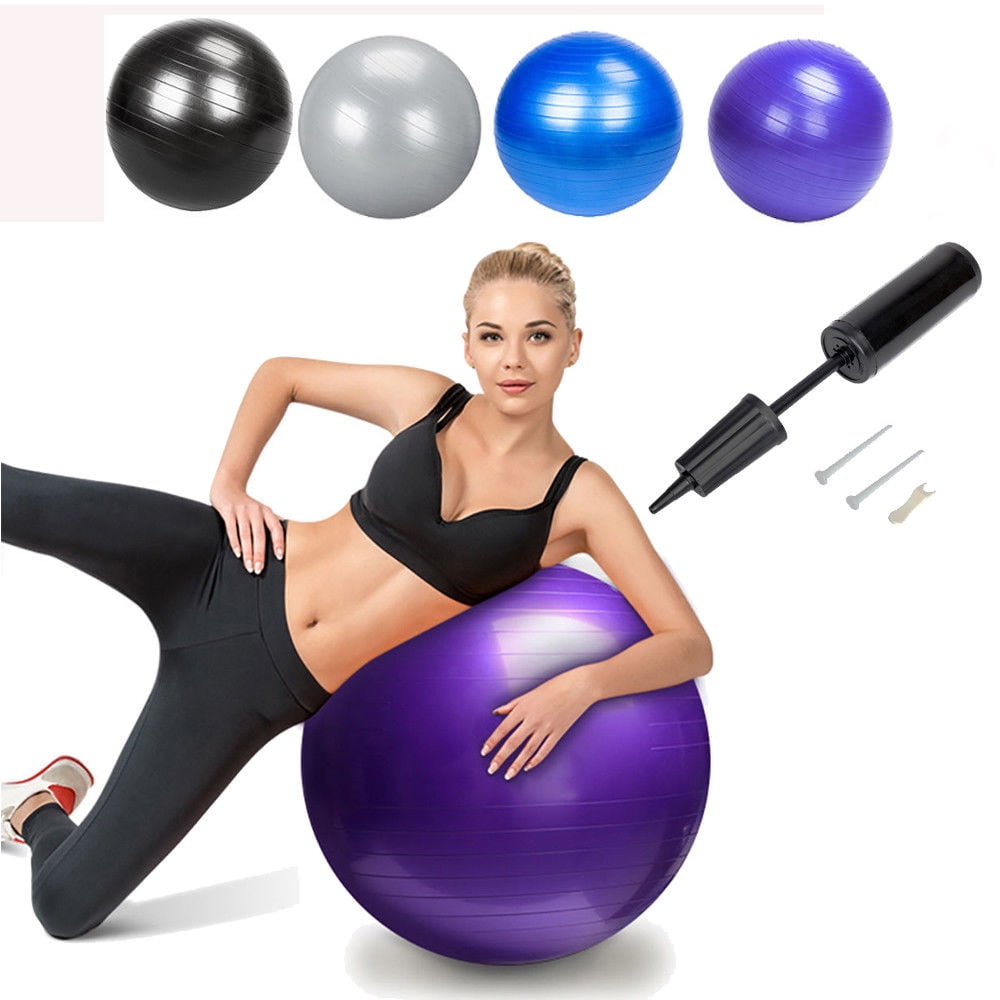 Gymnastec Rope+Exercise Gym Yoga Swiss 65Cm Ball Gym Fitness Ab Abdominal Tone 