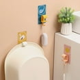 thumbnail image 5 of PVCS Support de Rangement Mural pour Bassine, Support de Bassine Non Perforé pour Toilettes, 5 of 5