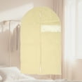 thumbnail image 2 of Unique Bargains 3 Pcs Dustproof Visual Garment Bag for Closet Beige 39.37"x23.62", 2 of 6
