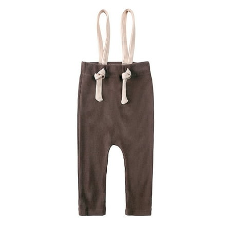 

Chenyuanyuan Boys Pants Girl Soild Pants Overalls Casual Pants Color Block Children s Belly Overalls for Children Clothes Size 3-6 Months