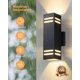thumbnail image 4 of Luces de pared para exteriores SHIMR, 30 cm, del anochecer al amanecer, paquete de 2, 4 of 9