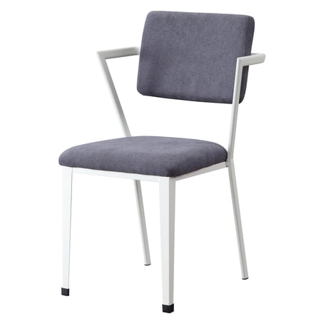 modern grey fabric open back product