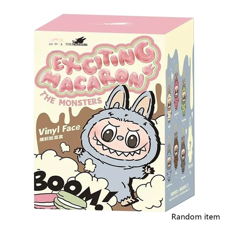 The Monsters Etciting Macaron Pop Mart Labubu Plush Doll The Monsters Etciting Macaron Pop Mart Labubu Plush Doll