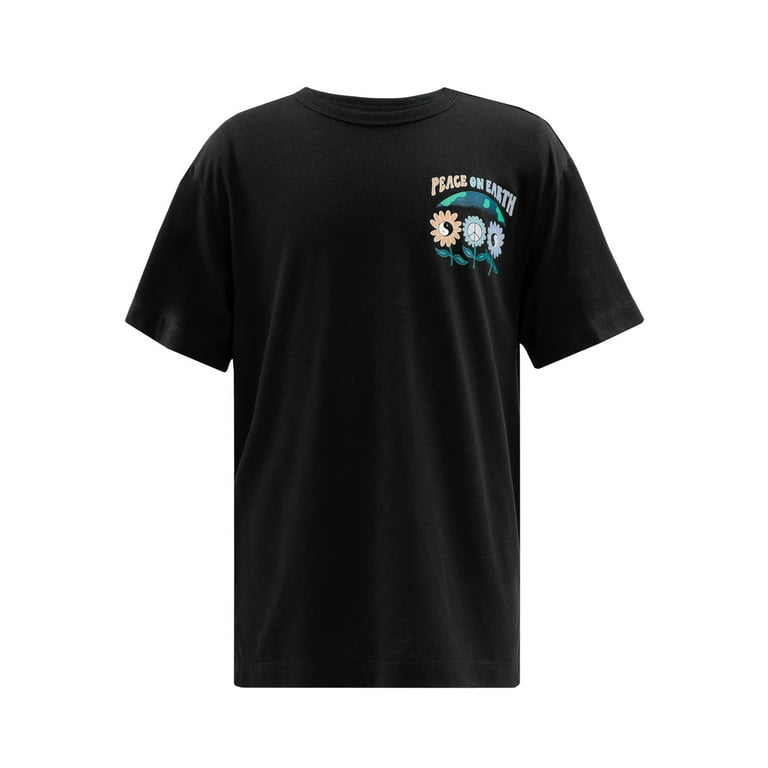 Wonder Nation Boy's Short Sleeve Elevated Graphic T-Shirt, Sizes