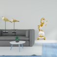 thumbnail image 2 of Colección de figuras de animales modernas, esculturas de madera de pájaros y caballos, adornos decorativos para dormitorio, escritorio, sala de estar,, 2 of 8