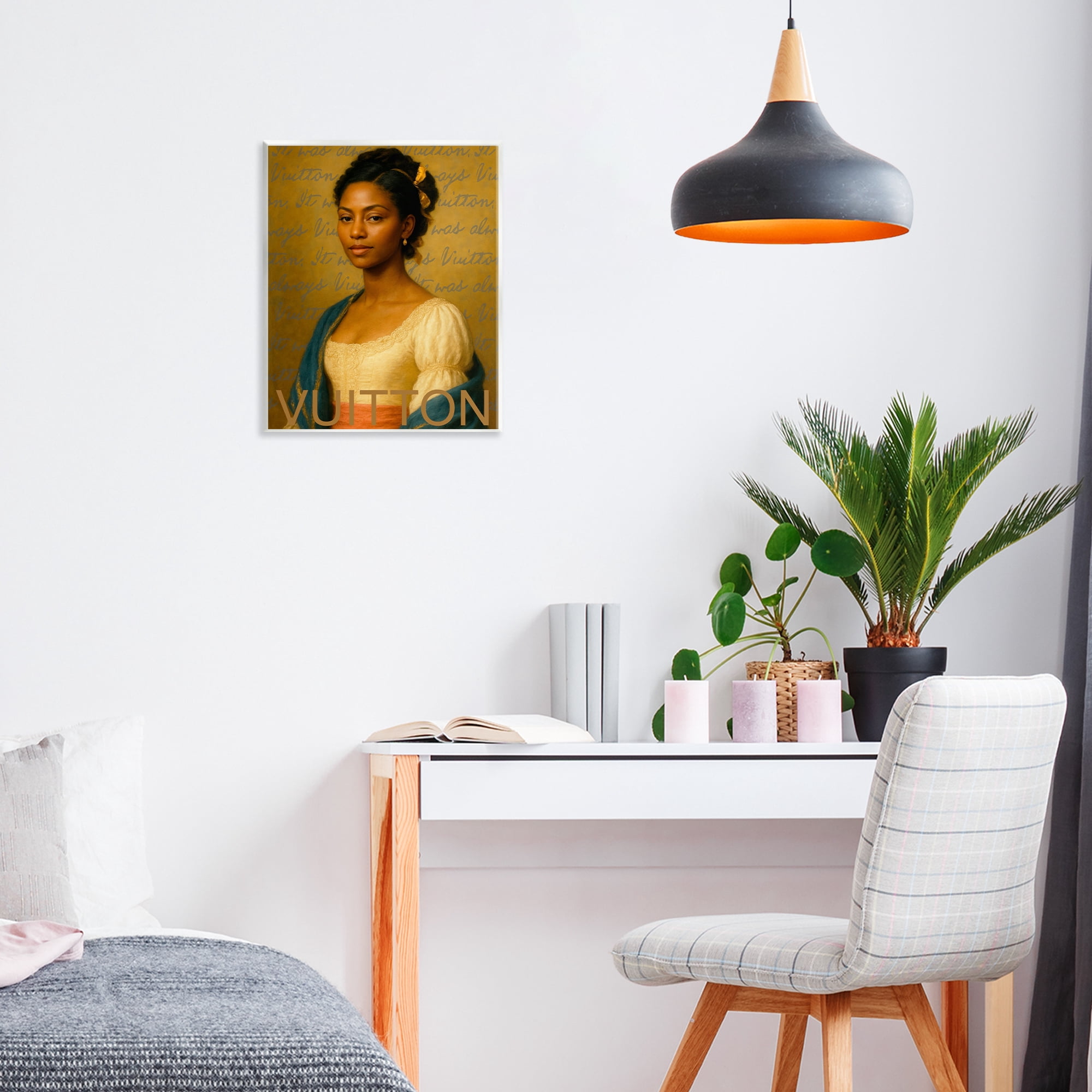 Stupell Industries Vintage Fashion Lady Wall Plaque Art, design by Grotto Studios