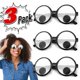 thumbnail image 4 of 3 piezas de gafas con ojos divertidos, gafas con ojos temblorosos, gafas gigantes, accesorios divertidos para disfraces para Halloween, 4 of 4