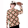 thumbnail image 6 of ITSAME Boys Girls Long Sleeve Shirt, Fashion Casual Crewneck Pullover Xmas Graphic Fall Christmas Holiday Tops Multicolor 4T, 6 of 7