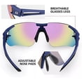 thumbnail image 2 of ROCKBROS Outdoor Sports Cycling Polarized Sunglasses Frame-less Glasses Lightweight High Elasticity Impact Resistance with Built-in Myopia Rubber Frame Stitching Sun Glass, 2 of 6