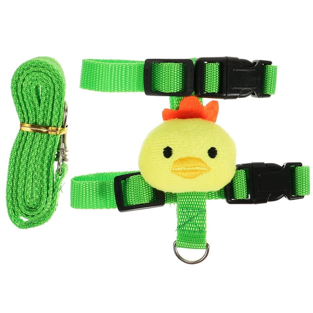 1 set of Rabbit Harness and Leash Adjustable Bunny Harness Leash for Walking Running