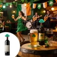 thumbnail image 1 of Uuiauoio 1 Pc St. Patrick's Day Wine Bottle Decors, Mini Green Hat , Green Shamrock Leprechaun Hats Wine Bottle Topper for Irish Party Supplies Decor, 1 of 6