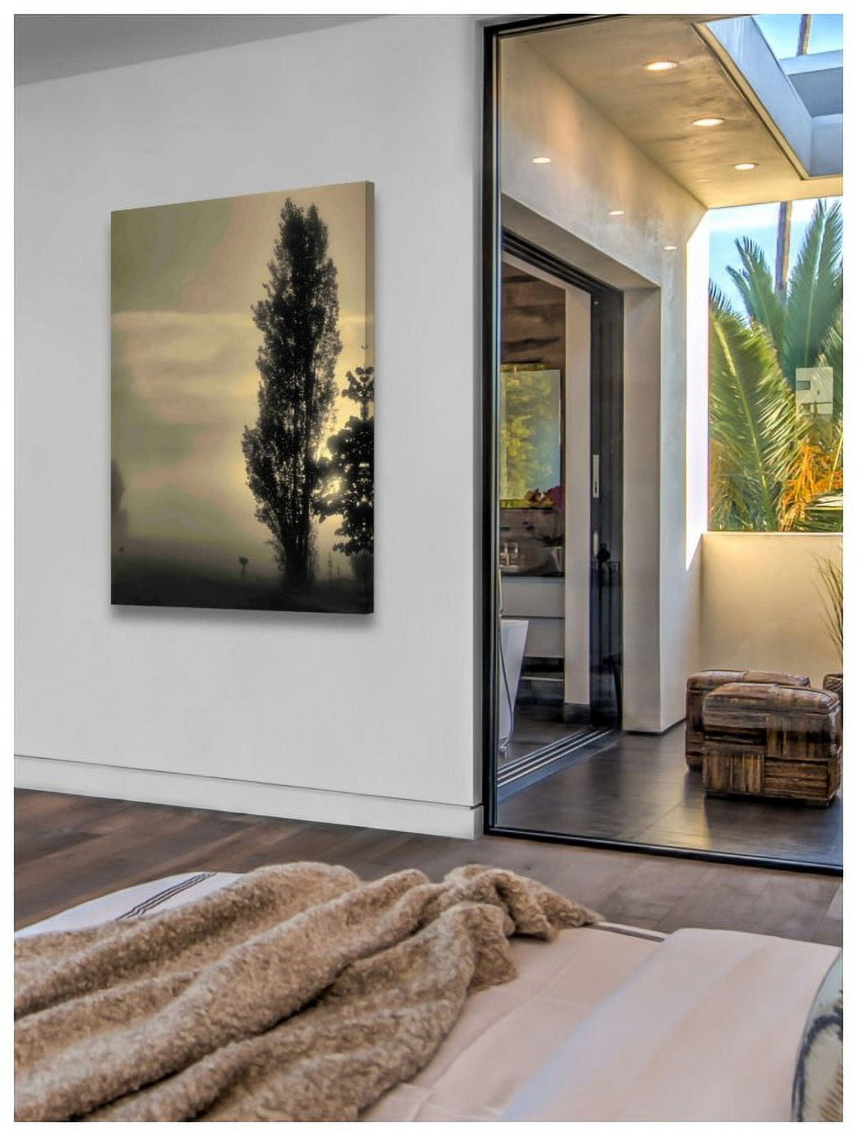 Marmont Hill "Daybreak on a Country Road" Painting Print on Canvas
