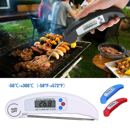 Digital Instant Read Meat Thermometer -  Kitchen Food Cooking Thermometer - Best Super Fast Electric Meat Thermometer Probe for BBQ Grilling Smoker Baking Turkey 