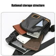 thumbnail image 5 of Sling Bag for Women Men QTOCIO Men's Casual and Fashionable Chest Bag with Large Storage Capacity Thickened Thickened High Density Fabric Waterproof Chest Bag, 5 of 5
