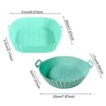 thumbnail image 5 of Selrti Silicone Air Fryer Tray, Reusable Base Mat for 3 to 5LB Air Fryers, Heat Resistant Non-Stick Tray Replacement for Parchment Paper, 5 of 8