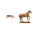 thumbnail image 1 of Majestuosa Escultura Animal Fusión De Leopardo Y Caballo Caminando, Adorno Para Decoración Elegante De Estanterías En El Hogar U Oficina, Y Exhibición Artística., 1 of 8