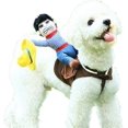 thumbnail image 1 of Disfraces para perros Disfraz para mascotas Disfraz de Halloween para mascotas Trajes para perros estilo jinete vaquero, 1 of 5