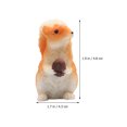 thumbnail image 4 of 6Pcs Adorable Simulated Squirrels Lovely Squirrel Ornament Christmas (Orange), 4 of 8
