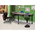 thumbnail image 2 of I-Promise 60" 2 Student Desk- Beige, 2 of 4