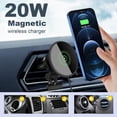 thumbnail image 2 of 1 cargador de coche inalámbrico de 20 W, compatible con soporte de coche Magsafe, soporte magnético/imán de carga rápida para teléfono de coche compatible con iPhone iPhone 14/14 Plus/14 Pro/Pro Max/13/12/12 13 Pro/Pro Max/Mini Sailing Electrónica, 2 of 5