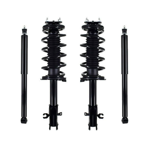 Set 4 Front Quick Complete Strut-Coil Spring-Rear Shock For 2007-2015 Mazda CX-9