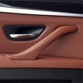 thumbnail image 4 of Conjunto de manija de cuero Yashi para puerta interior izquierda Serie 5 F10 F11 F18 10-17, 4 of 5