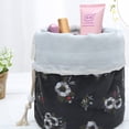 thumbnail image 4 of Bolsa de maquillaje de viaje y bolsa de maquillaje para mujer, gran capacidad, multifuncional y portátil., 4 of 5